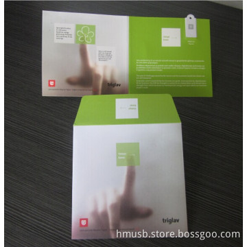 China factory Custom promotional paper webkey business card